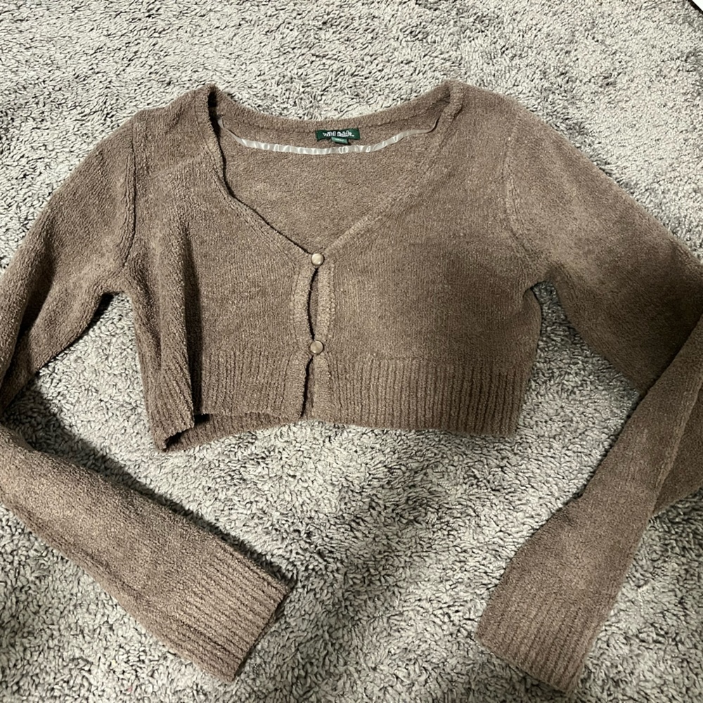 cropped sweater